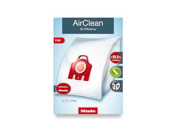 Miele AirClean 3D Efficiency FilterBags Type FJM – 4 Pack