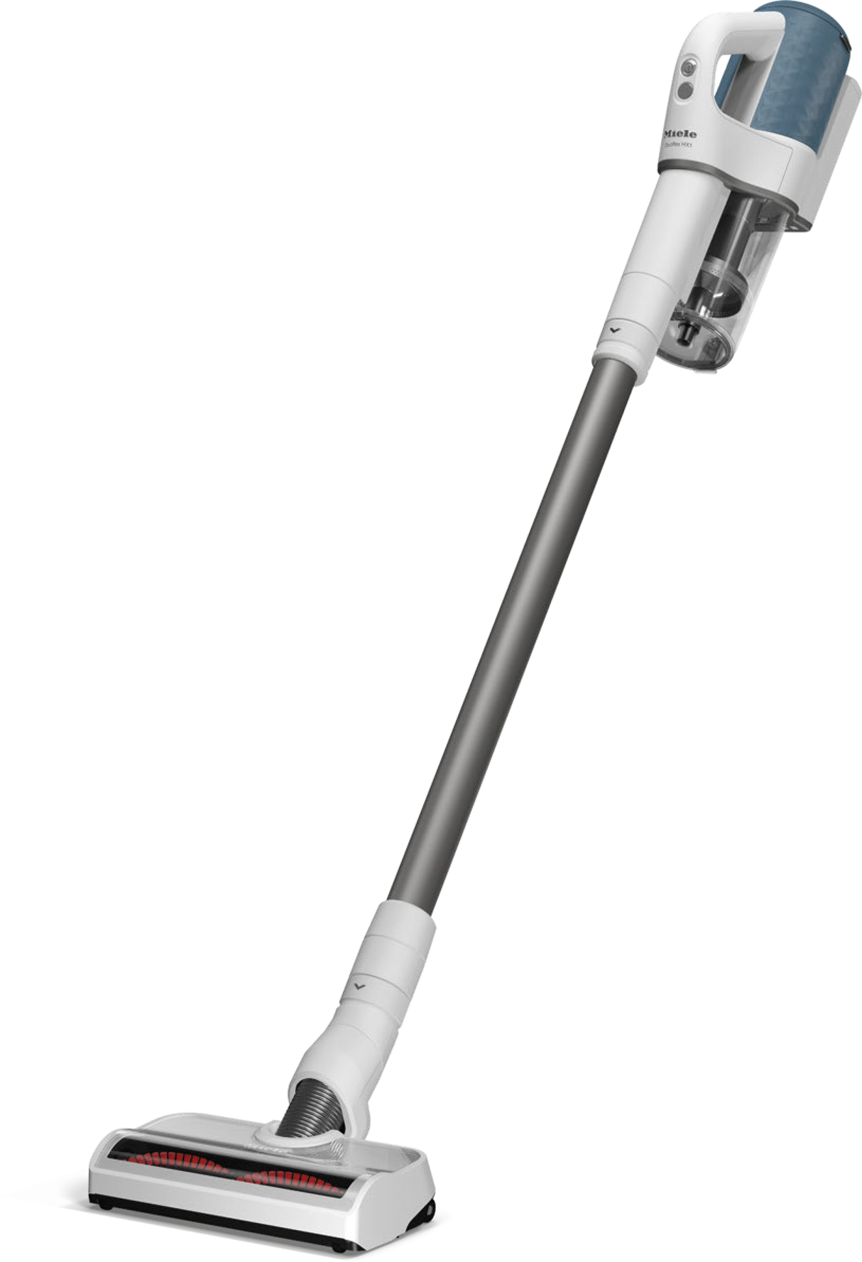 Miele Duoflex HX1 Nordic Blue handheld PowerUnit conversion, sold and serviced at Avon Vacuums in Avon, Connecticut