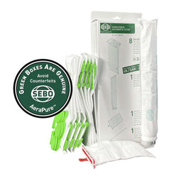 SEBO Automatic X7/X8 Service Box | 8 Bags, Filters & Sealing Strip product photo from Avon Vacuums