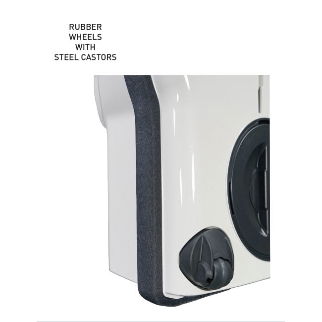 SEBO AIRBELT D4 Premium Canister Vacuum with Dual-Control Handle, ET-1 and Parquet Brush β White