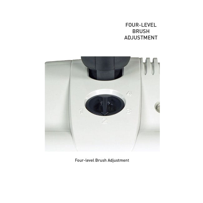 SEBO ET-1 four-level manual height adjustment — Avon Vacuums central vacuum kit | Avon Vacuums CT