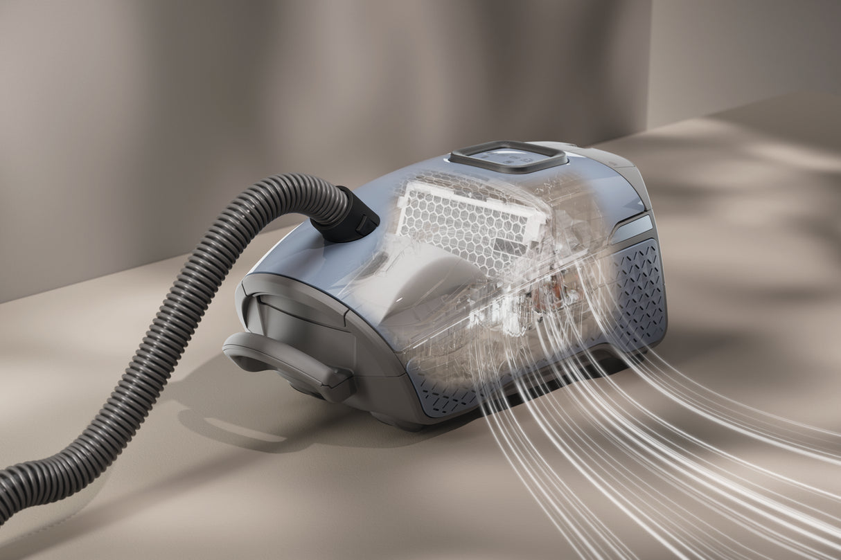 Miele Guard L1 Electro Nordic Blue - HEPA AirClean Filter Benefit