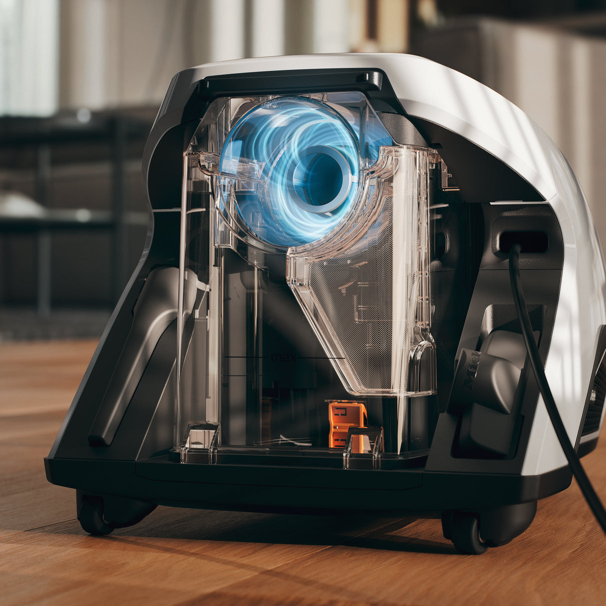 Miele Blizzard CX1 — hygienic dust separation