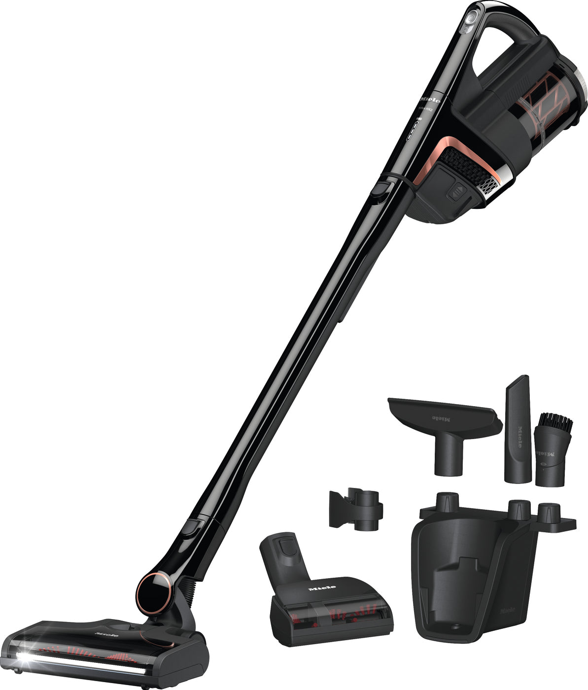 Miele Triflex HX2 Cat & Dog cordless stick vacuum — front view