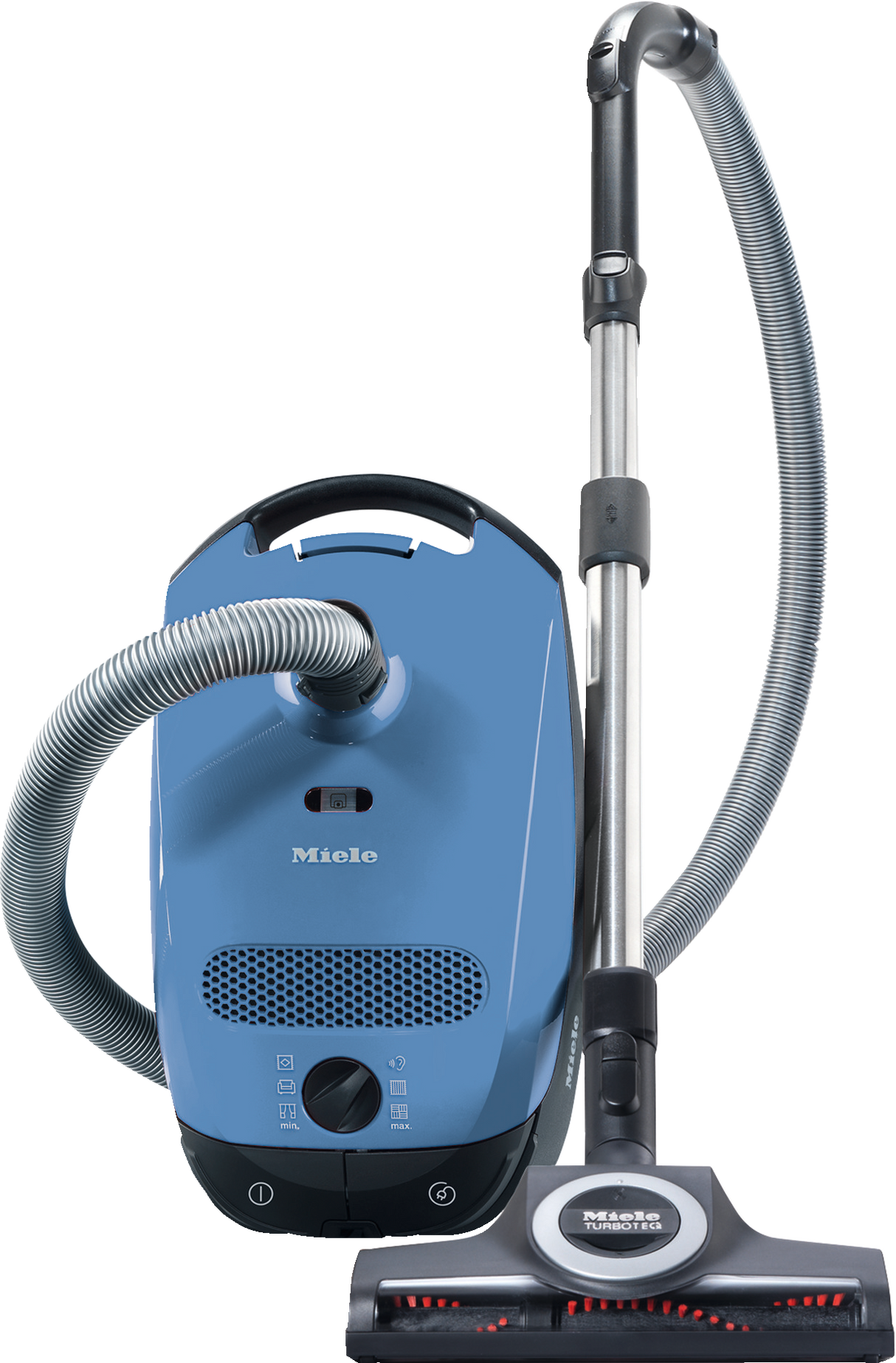 Miele Classic C1 Turbo Team tech blue product view