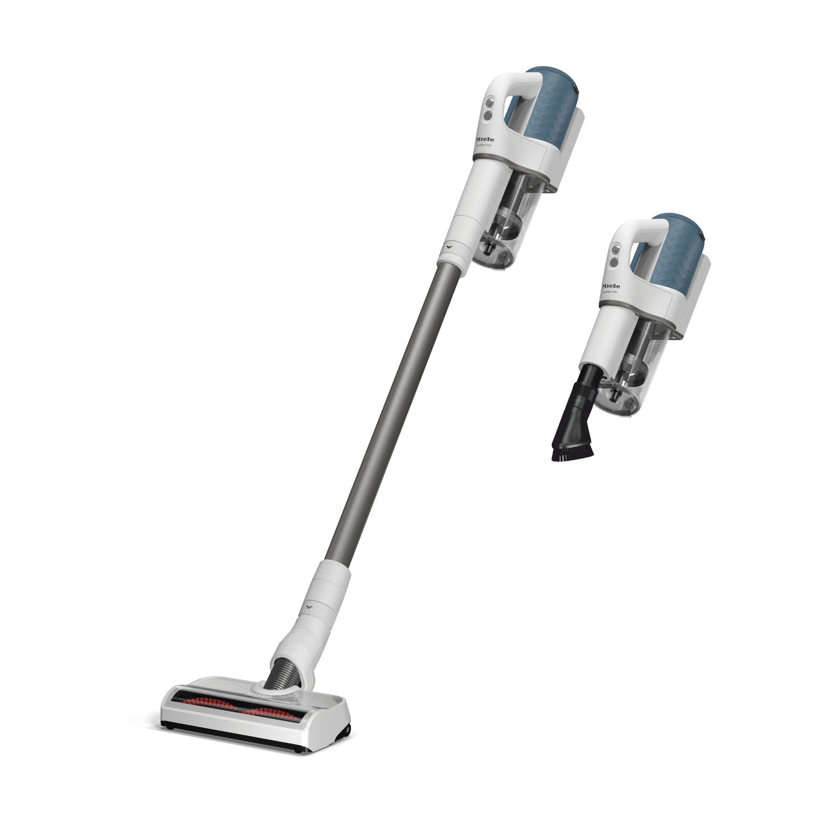 Miele Duoflex HX1 Cordless Stick Vacuum front view sold at Avon Vacuums