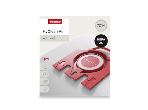 Miele FJM Allergy XL HyClean Air bag and HEPA filter pack, material 12909790