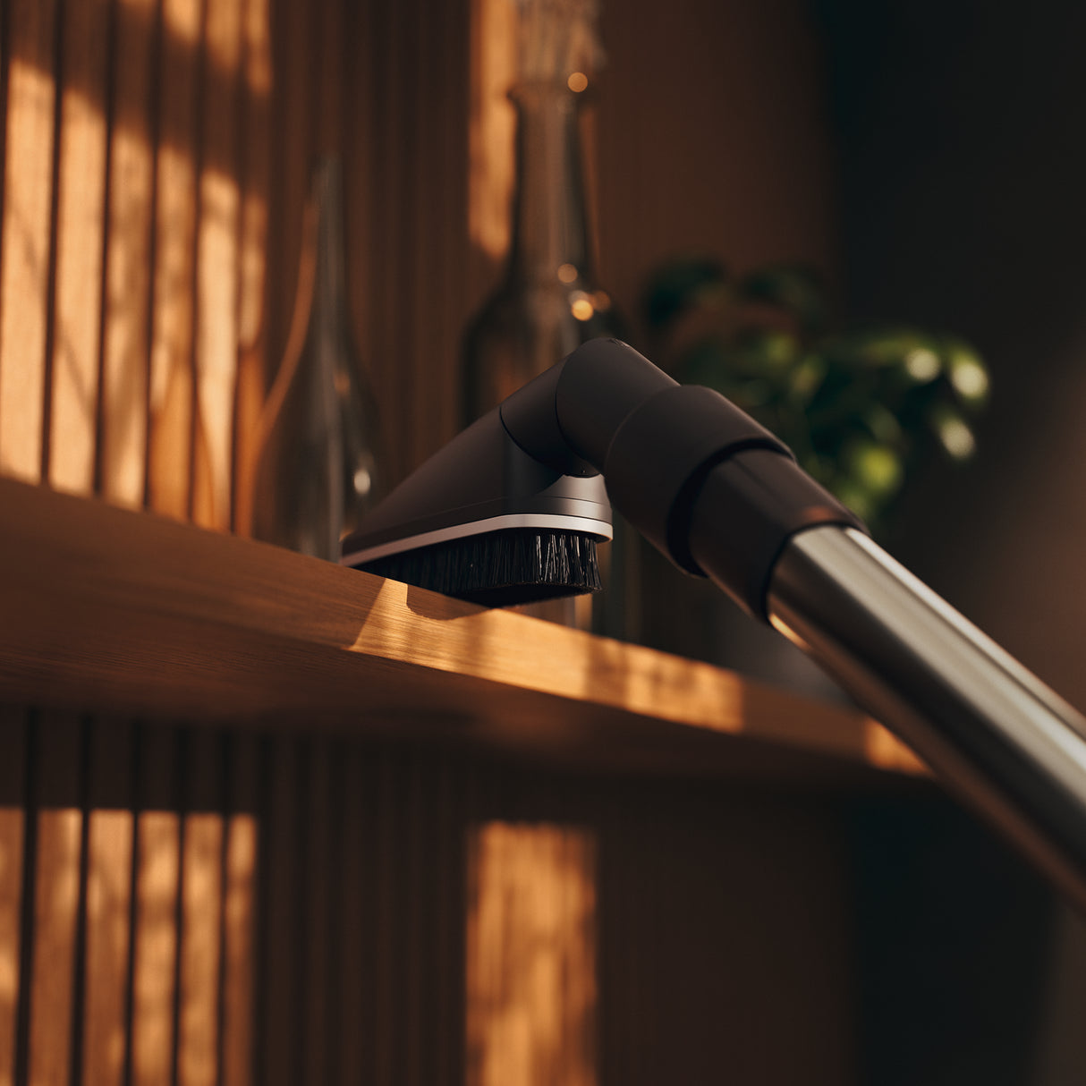 Miele SUB 20 universal brush with two-joint flexible handle and natural bristles