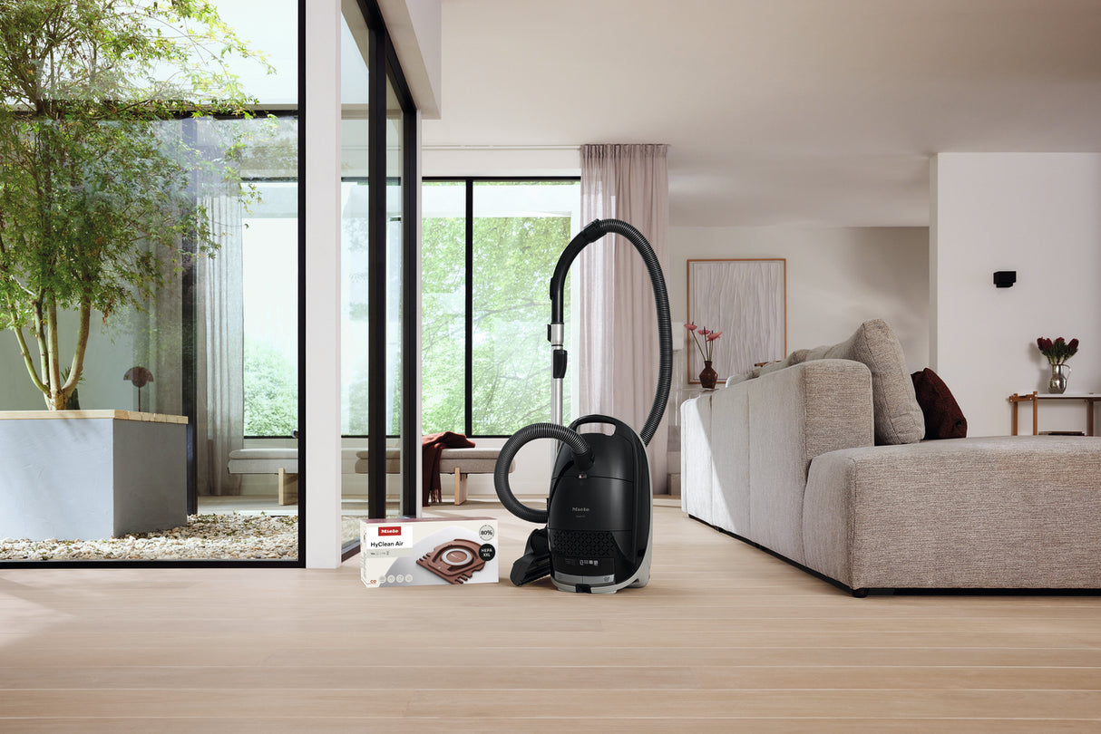 Miele HyClean Air CO Performance Pack lifestyle with Guard M1 vacuum