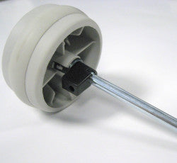 SEBO 50348HGER Axle with Wheel
