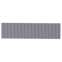 SEBO 6047AM10 AIRBELT Textile with clips D, K and C (black/silver, stripes)