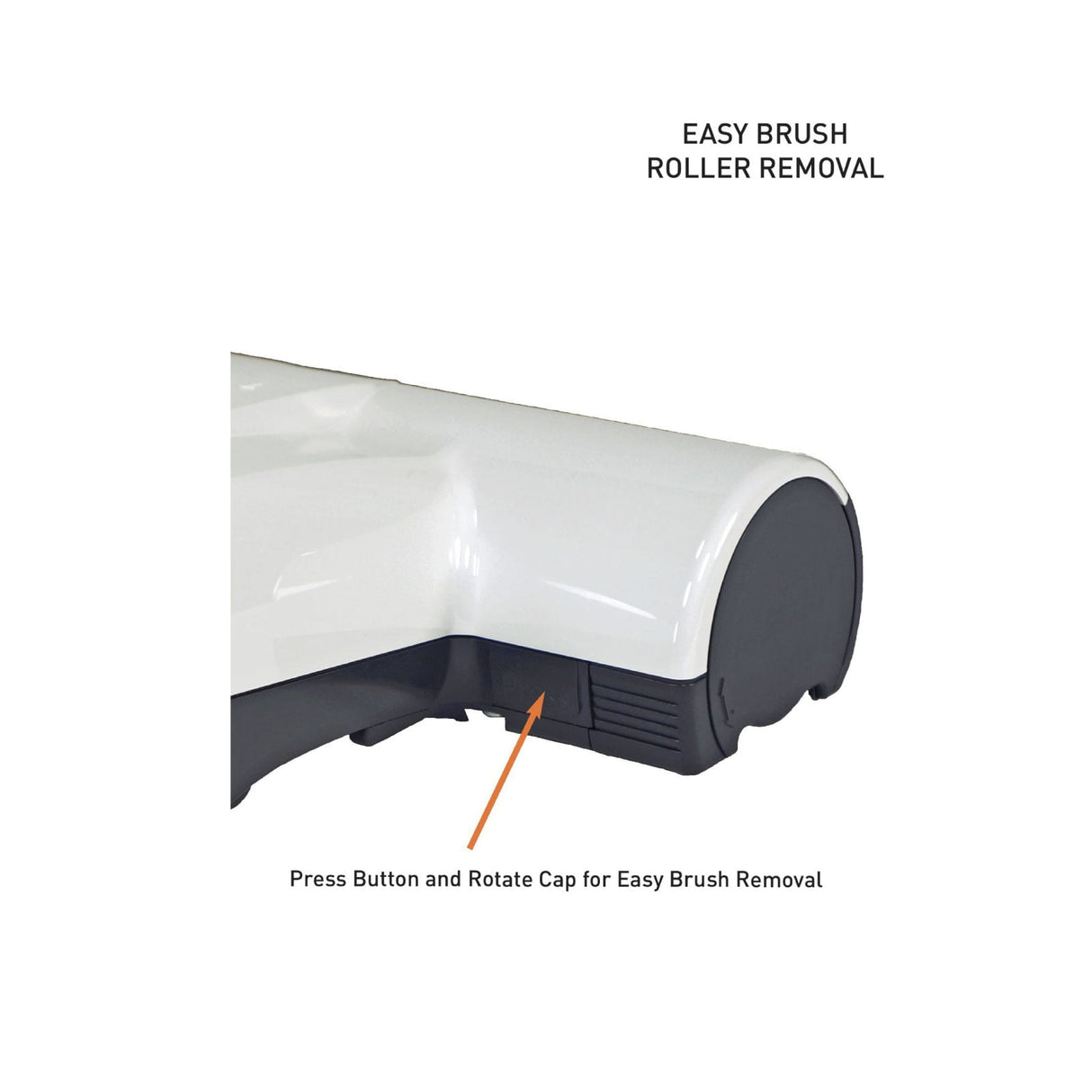 Official SEBO ET powerhead tool-free brush roller removal