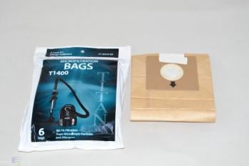 Titan T1400 Microfiltration Vacuum Bags - 6 Pack