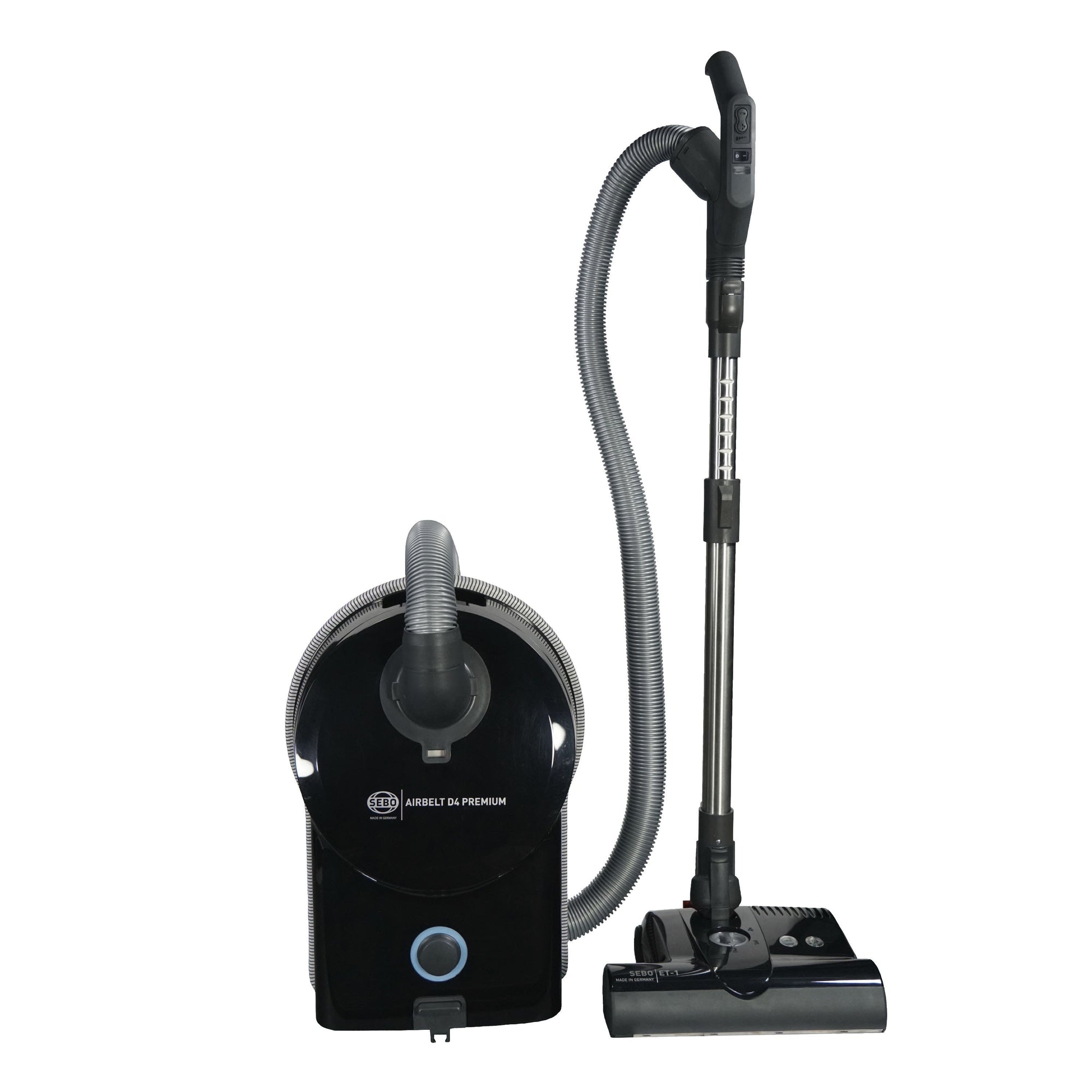 SEBO Airbelt D4 Premium canister vacuum kept at full suction — Avon Vacuums service department
