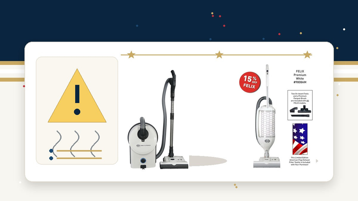 Why does my upright vacuum smell like burning?