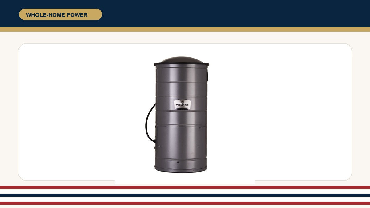 VacuMaid central vacuum guide thumbnail with real SR66 product image
