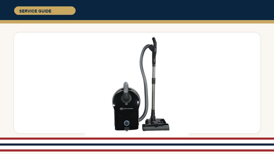 Vacuum lost suction guide thumbnail with real SEBO Airbelt D4 product image
