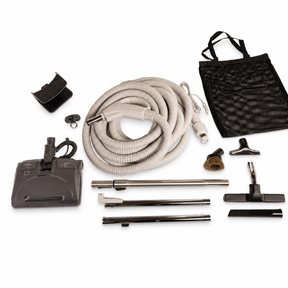 Titan T5 Classic Central Vacuum Kit, 35 ft Pigtail Hose, Poly-V Power Nozzle and Tools, SKU 06-4916-66 - Avon Vacuums