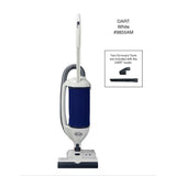 SEBO DART Upright Vacuum with ET-1 Power Head – Arctic White