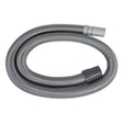 SEBO 1495AM Extension Stretch Hose 9 ft 2 inch length, Silver