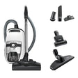 Genuine Miele Blizzard CX1 Cat & Dog PowerLine Bagless Canister Vacuum Cleaner - Lotus White - Avon Vacuums