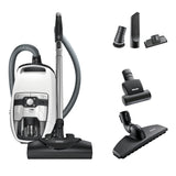 Genuine Miele Blizzard CX1 Cat & Dog PowerLine Bagless Canister Vacuum Cleaner - Lotus White - Avon Vacuums
