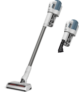 Miele Duoflex HX1 cordless stick vacuum in Nordic Blue, sold and serviced at Avon Vacuums in Avon, Connecticut