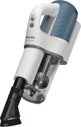 Miele Duoflex HX1 Nordic Blue MultiFloor electrobrush detail, sold and serviced at Avon Vacuums in Avon, Connecticut