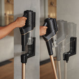 Miele Duoflex HX1 Total Care SpeedLock wall bracket Grab and Go system in a home setting