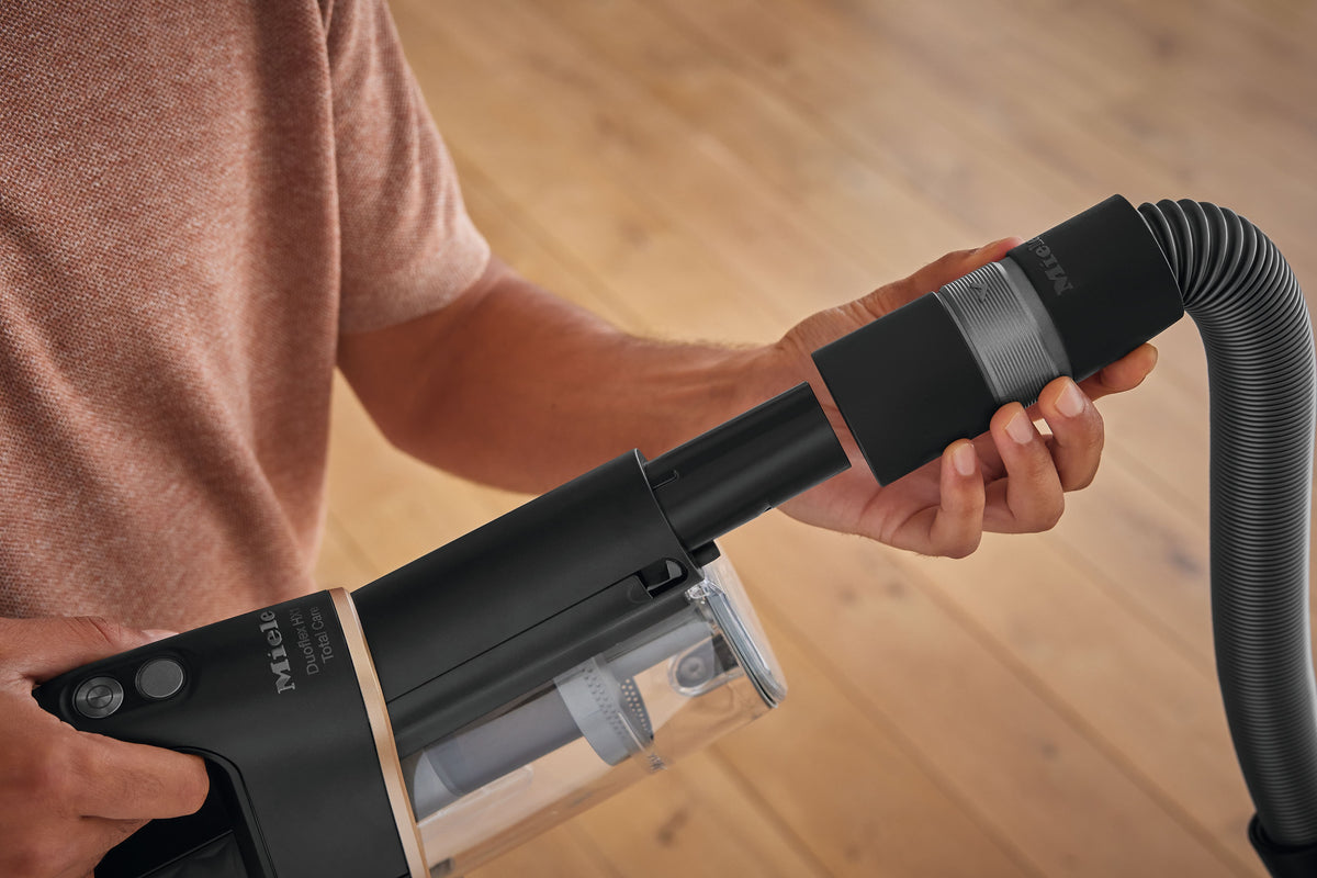 Miele HX-FCT 20 Duoflex Cleaning Kit — Duoflex kit shown connected for use