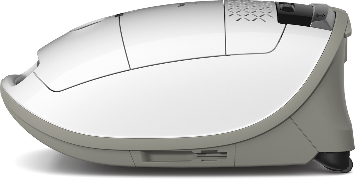 Miele Guard M1 Parquet XL integrated accessory compartment detail, available at Avon Vacuums in Avon, Connecticut