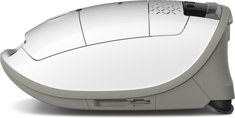 Miele Guard M1 Parquet XL integrated accessory compartment detail, available at Avon Vacuums in Avon, Connecticut