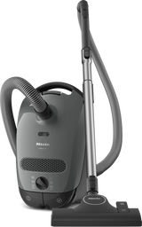 Miele Classic C1 Pure Suction PowerLine canister vacuum in Graphite Grey