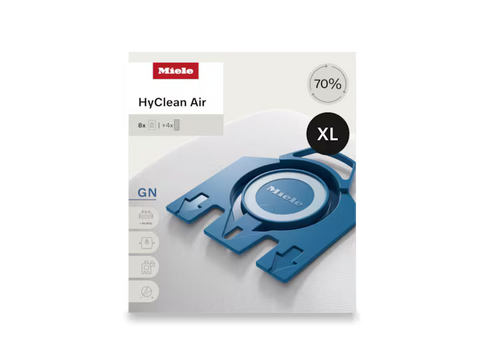 Genuine Miele HyClean Air GN XL Pack | 8 Bags & 2 Filters - Avon Vacuums