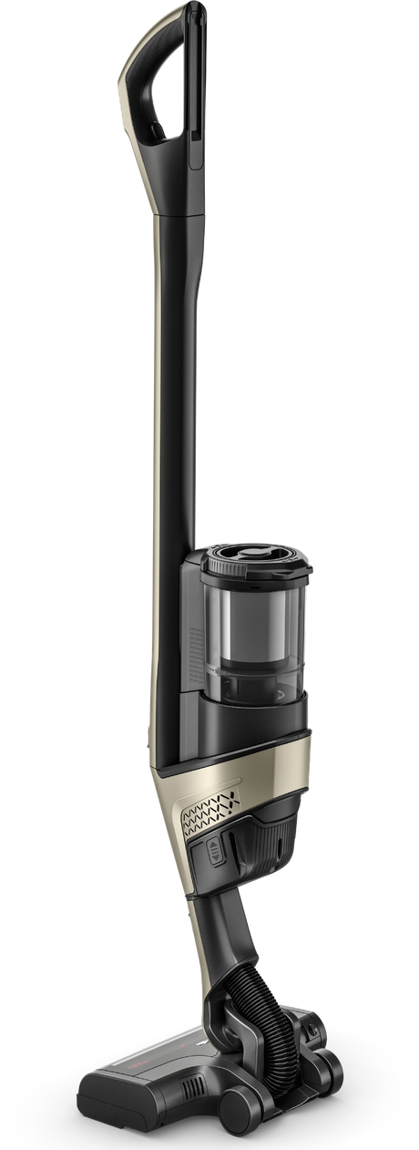 Miele Triflex HX3 Plus Titanium Pearl — complete vacuum in Comfort configuration