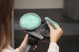 Miele AquaPads wet-floor cleaning use