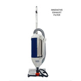 SEBO DART Upright Vacuum with ET-1 Power Head – Arctic White