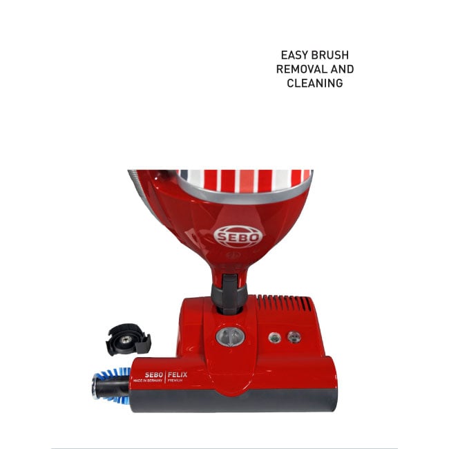 SEBO FELIX Premium Upright Vacuum with ET-1 and Parquet Brush