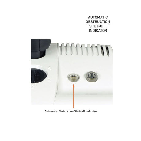 SEBO ET-1 automatic shut-off warning light — Avon Vacuums central vacuum kit | Avon Vacuums CT