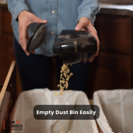 Riccar Gem Handheld Vacuum with Tools: Compact 600-Watt Cleaner - Avon Vacuums