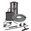 VacuMaid GV50PRO wall mounted garage and car vacuum with 50 foot hose, sold and serviced at Avon Vacuums in Avon, Connecticut