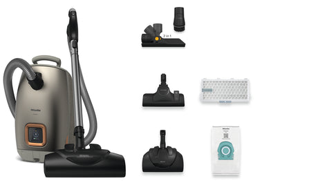 Miele Guard L1 Electro Vacuum: HEPA Titanium Pearlfinish Cleaner - Avon Vacuums