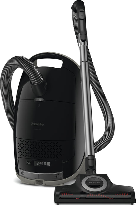 Miele Guard M1 Cat & Dog Obsidian Black — side profile view