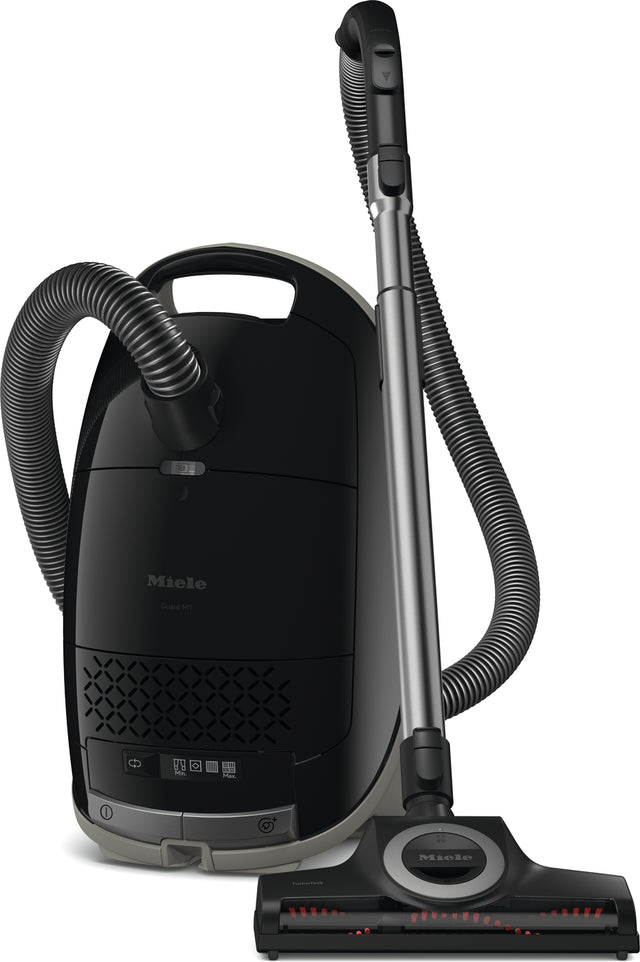 Miele Guard M1 Cat & Dog Obsidian Black — side profile view
