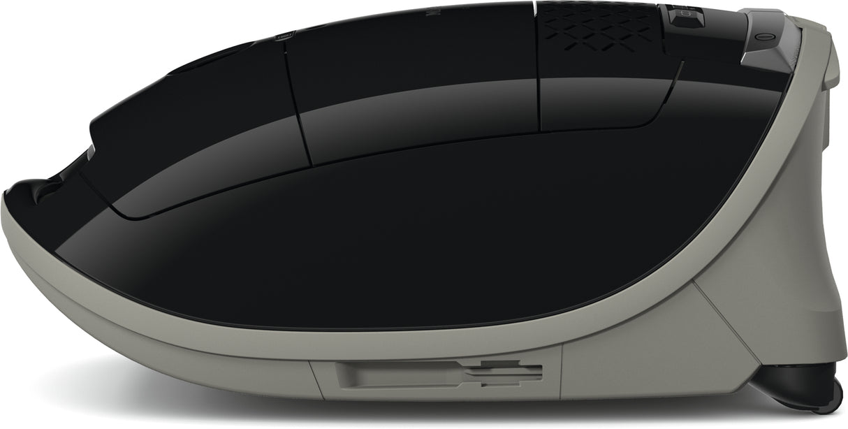 Miele Guard M1 Cat & Dog Obsidian Black — three-quarter front view