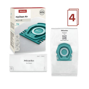 Genuine Miele HyClean Air TU FilterBags | 4 Bags & 1 Filter - Avon Vacuums
