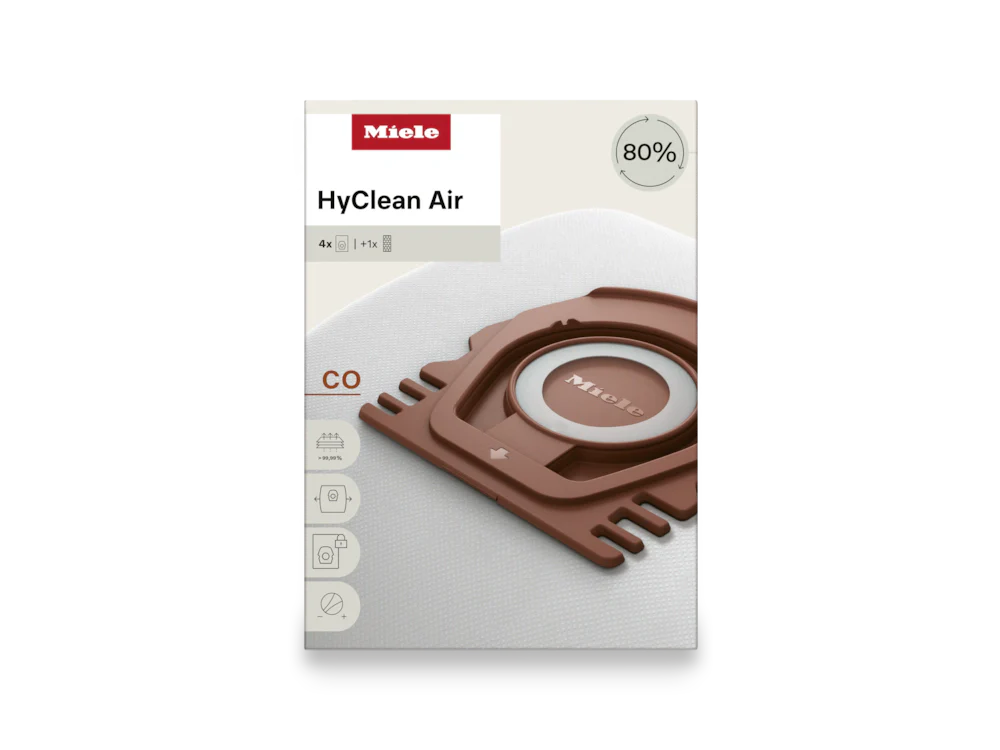 Genuine Miele HyClean Air CO FilterBags | 4-Pack - Avon Vacuums