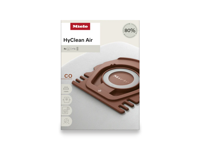 Genuine Miele HyClean Air CO FilterBags | 4-Pack - Avon Vacuums