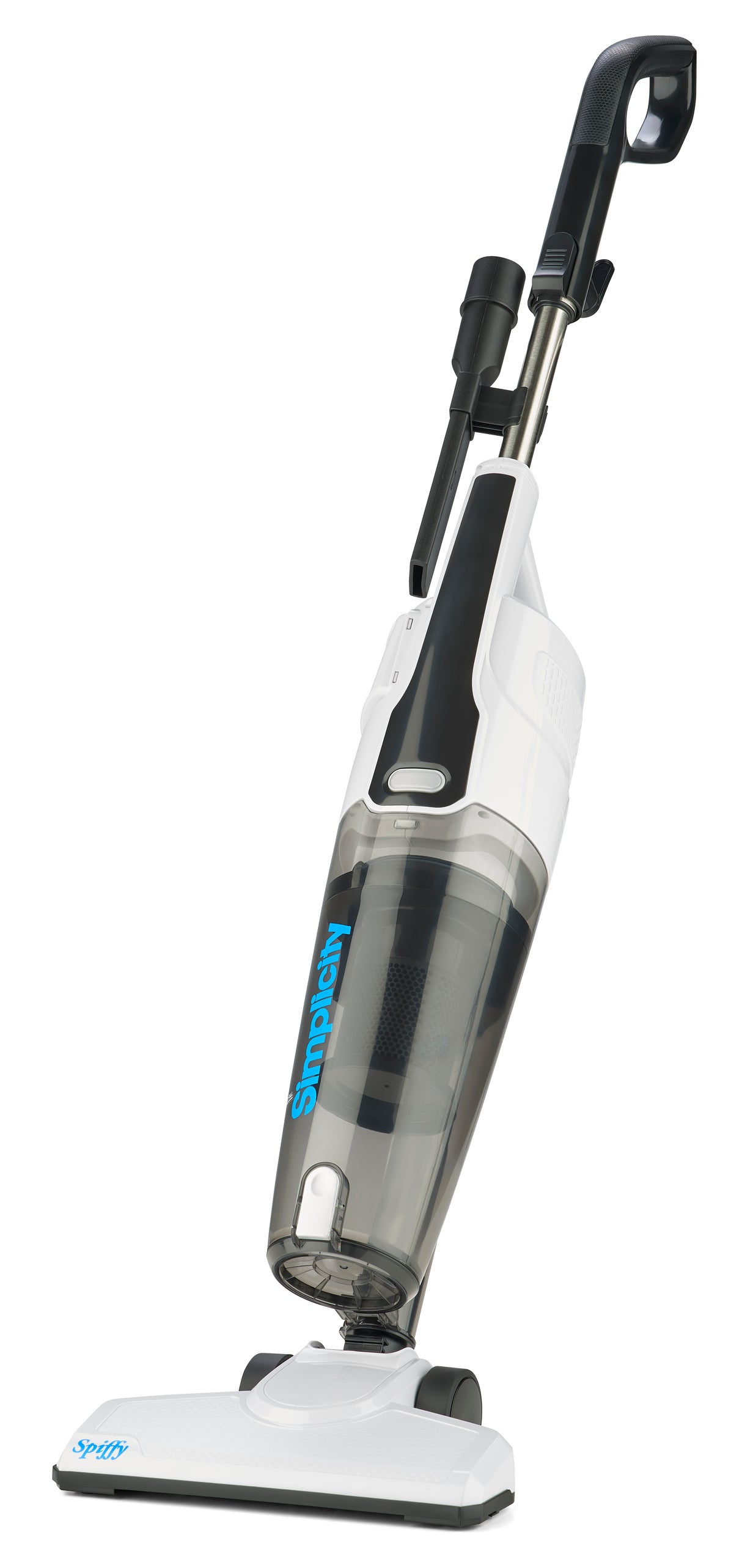 Simplicity Spiffy Broom Vacuum: Lightweight HEPA Stick for Hard Floors - Avon Vacuums