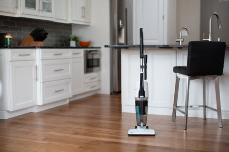 Simplicity Spiffy Broom Vacuum: Lightweight HEPA Stick for Hard Floors - Avon Vacuums
